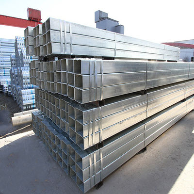 Good price उद्योग के लिए जस्ता लेपित जस्ती इस्पात वर्ग पाइप Z100 Z120 Z150 Z200 10*2*6000mm ऑनलाइन